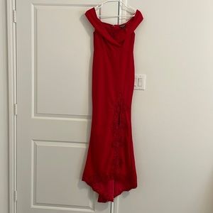 Womens red dress